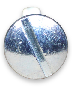 Mushroom head screw M 5x 40 galv slotted